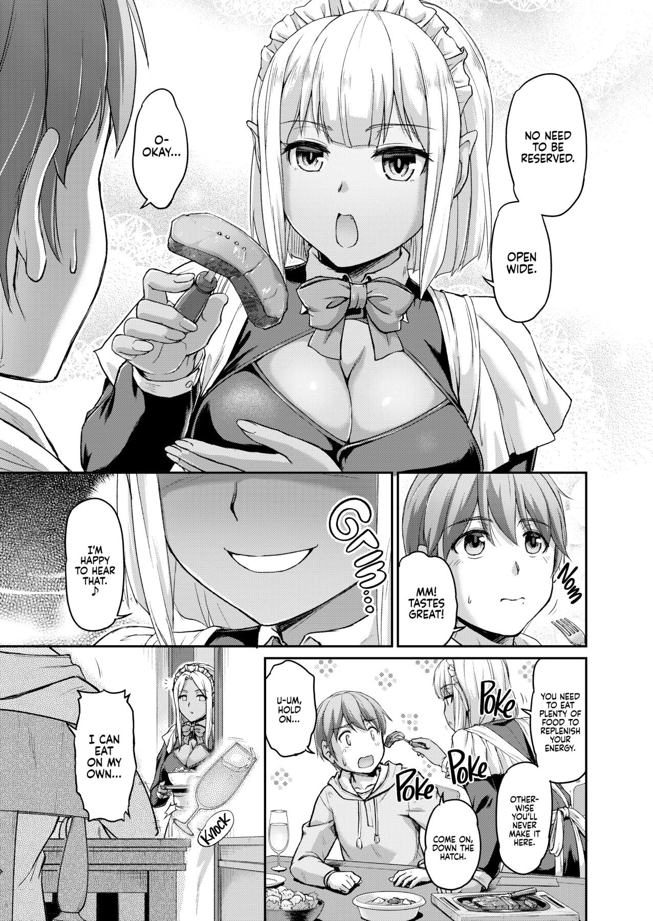Hentai Manga Comic-Daily Life at the Monster Girl Manor-Read-8